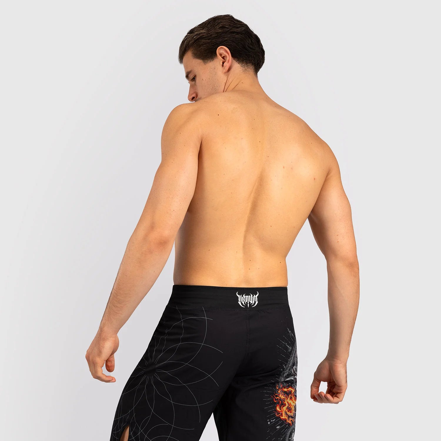 Venum Gladiator 5.0 Black/Silver Mma Hlačke