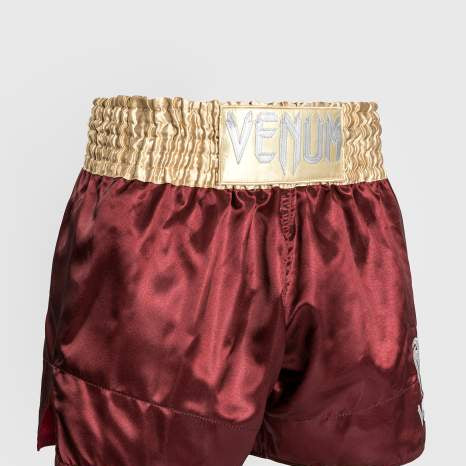 Venum Muay Thai Classic Burgundy/Gold/White hlačke