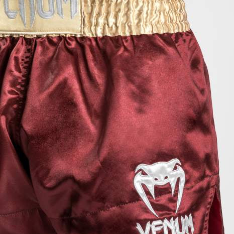 Venum Muay Thai Classic Burgundy/Gold/White hlačke