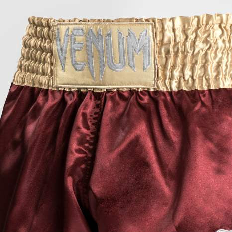 Venum Muay Thai Classic Burgundy/Gold/White hlačke
