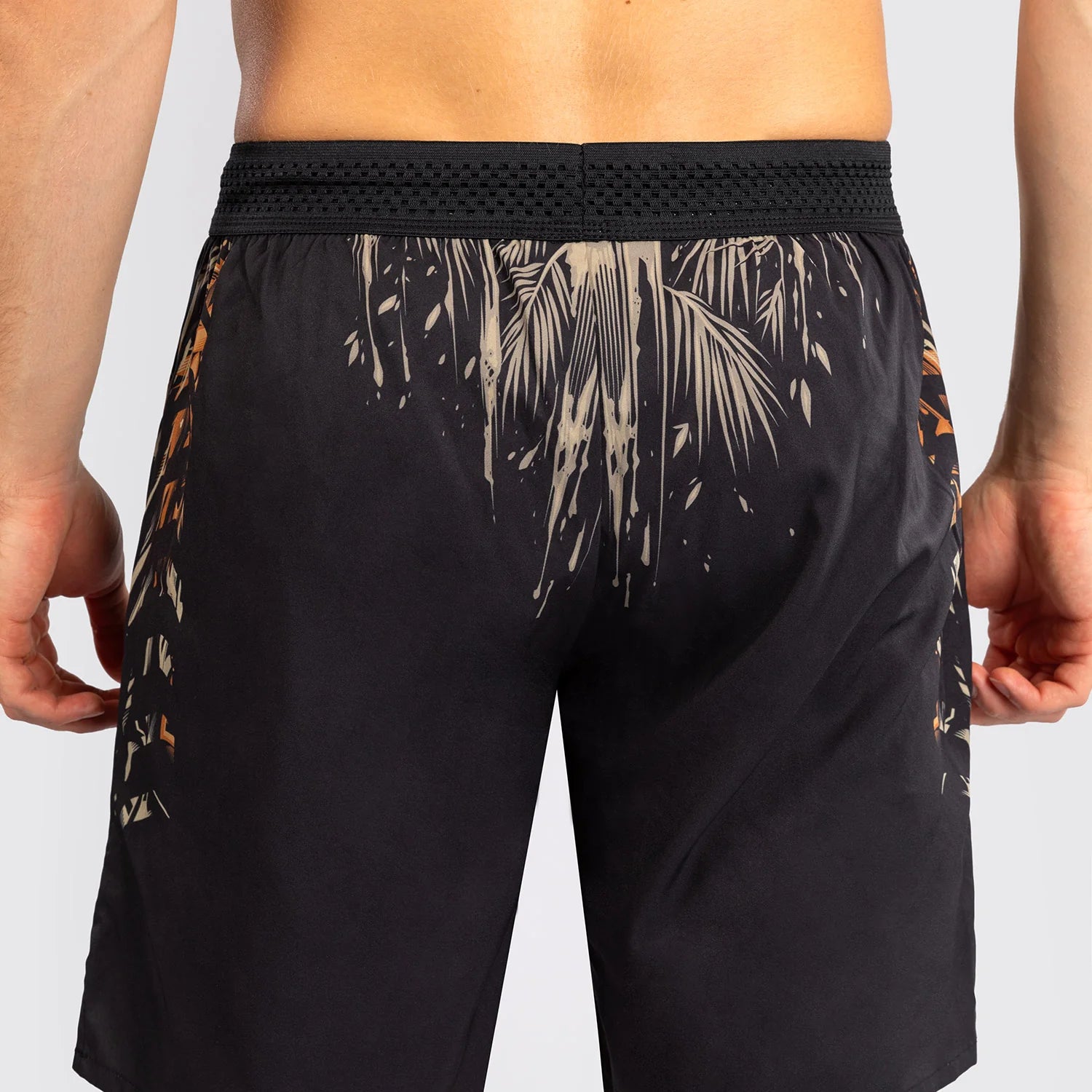 Venum Tiger Black/Neon Orange Hlačke Za Trening