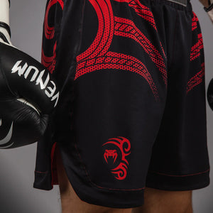Venum x Mike Tyson Tiger Deep Black/Intense Red Hlačke Za Boks