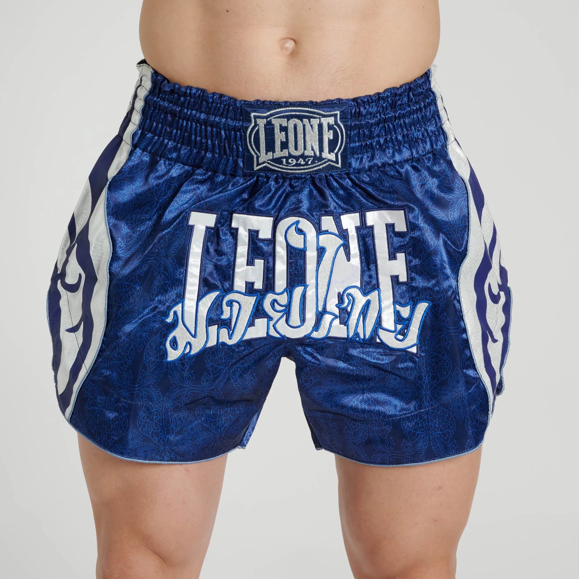 Leone 1947 Celestial Kick/Thai AB878 Blue hlačke za tajski boks