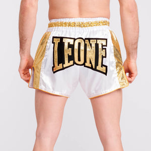 Leone 1947 Thai Khao Lak AB876 White hlačke za tajski boks