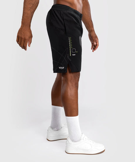 Venum Training Camp 4.0 Black/Neo Green Hlačke Za Trening