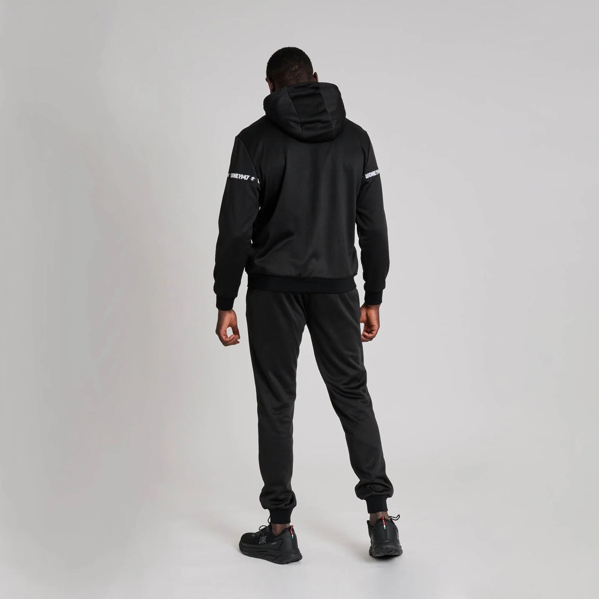 Leone 1947 ABX220 Tape 47 Black Hooded Sweatshirt