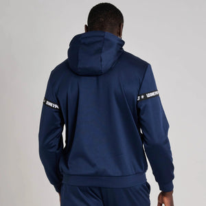 Leone 1947 ABX220 Tape 47 Dark Blue Hooded Sweatshirt