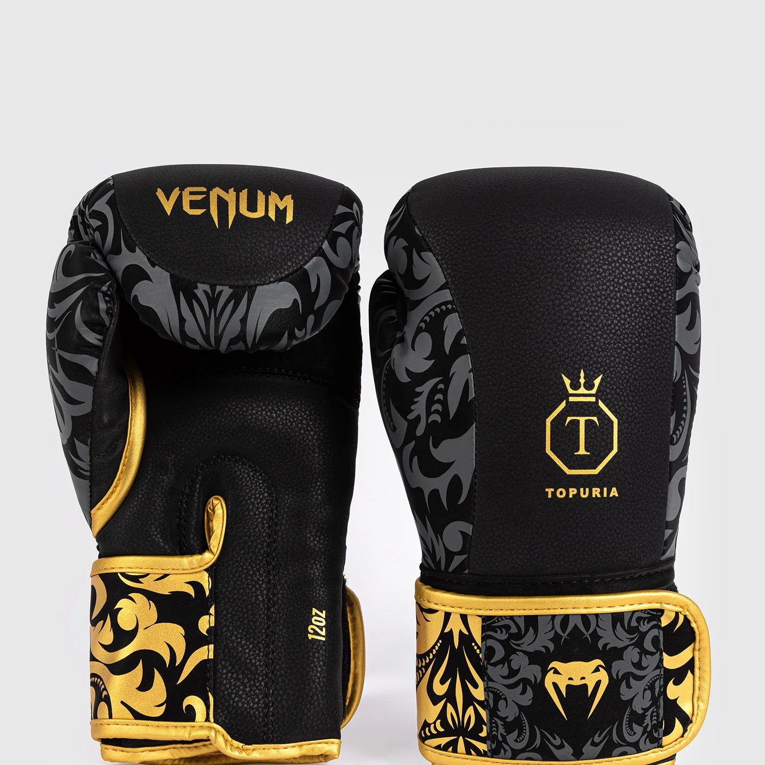 Venum x Ilia Topuria Unmatched Black/Gold Rokavice