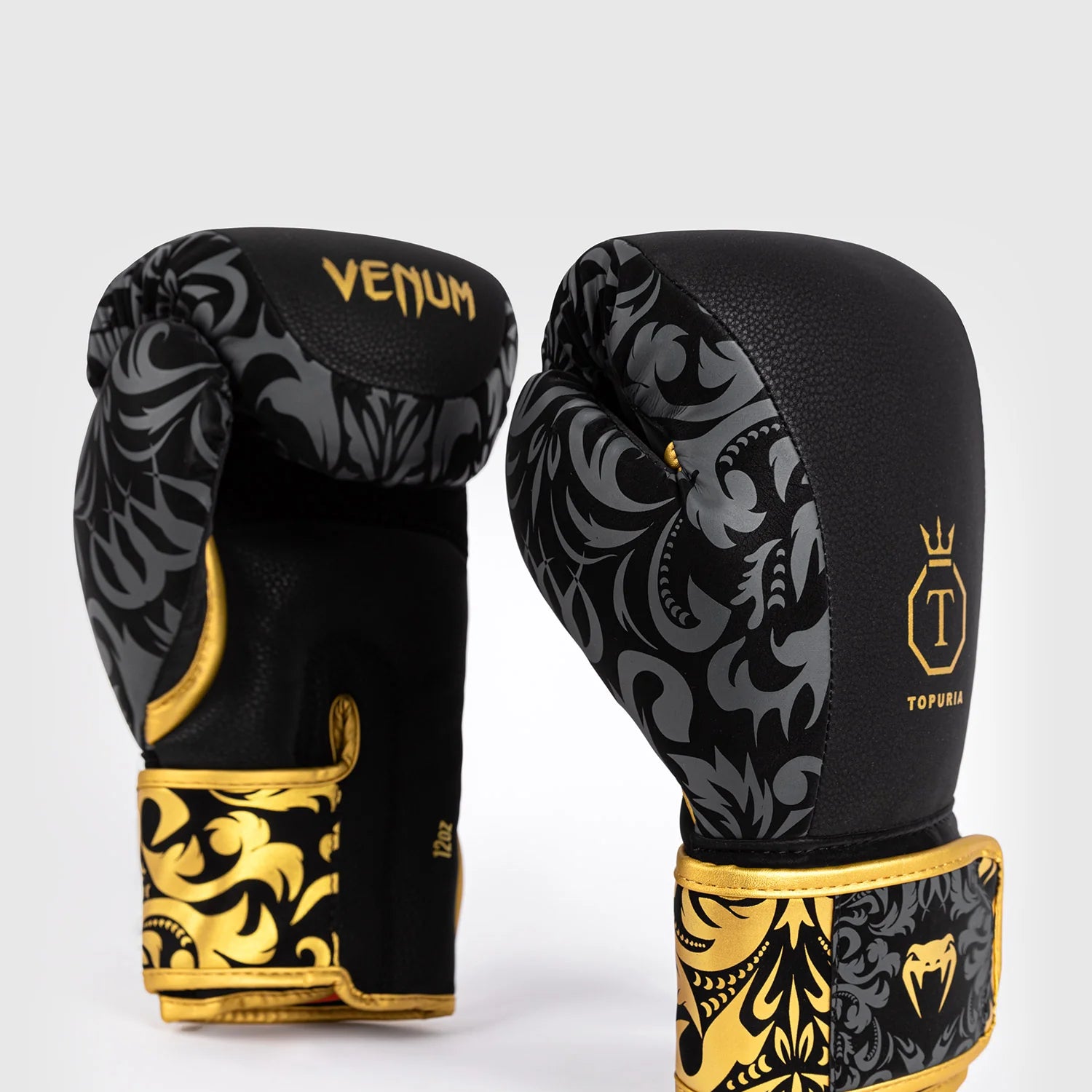Venum x Ilia Topuria Unmatched Black/Gold Rokavice