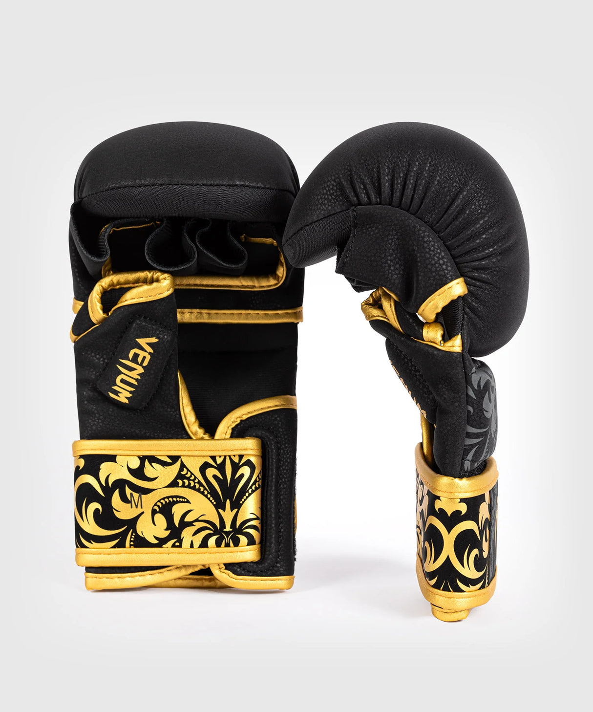 Venum x Ilia Topuria Black/Gold Rokavice MMA Za Sparing