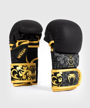 Venum x Ilia Topuria Black/Gold Rokavice MMA Za Sparing