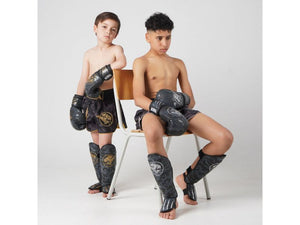 otroški Joya Dino Silver ščitniki za golen in nart