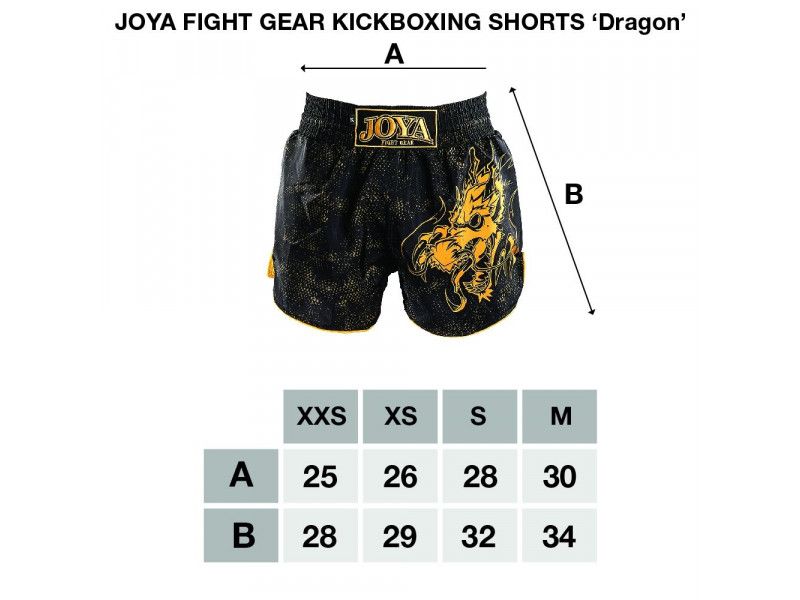 otroške Joya Dragon White Hlačke Za Tajski Boks