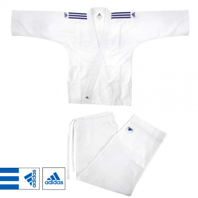 Adidas J250 Evolution 2.0 White/Blue Judo Kimono