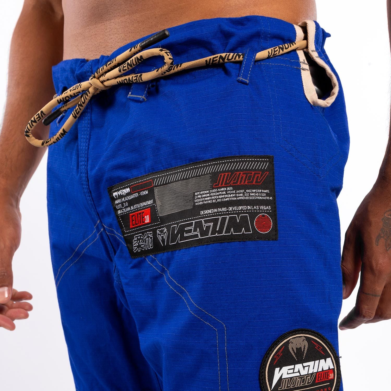 Venum Elite 3.0 Blue BJJ kimono