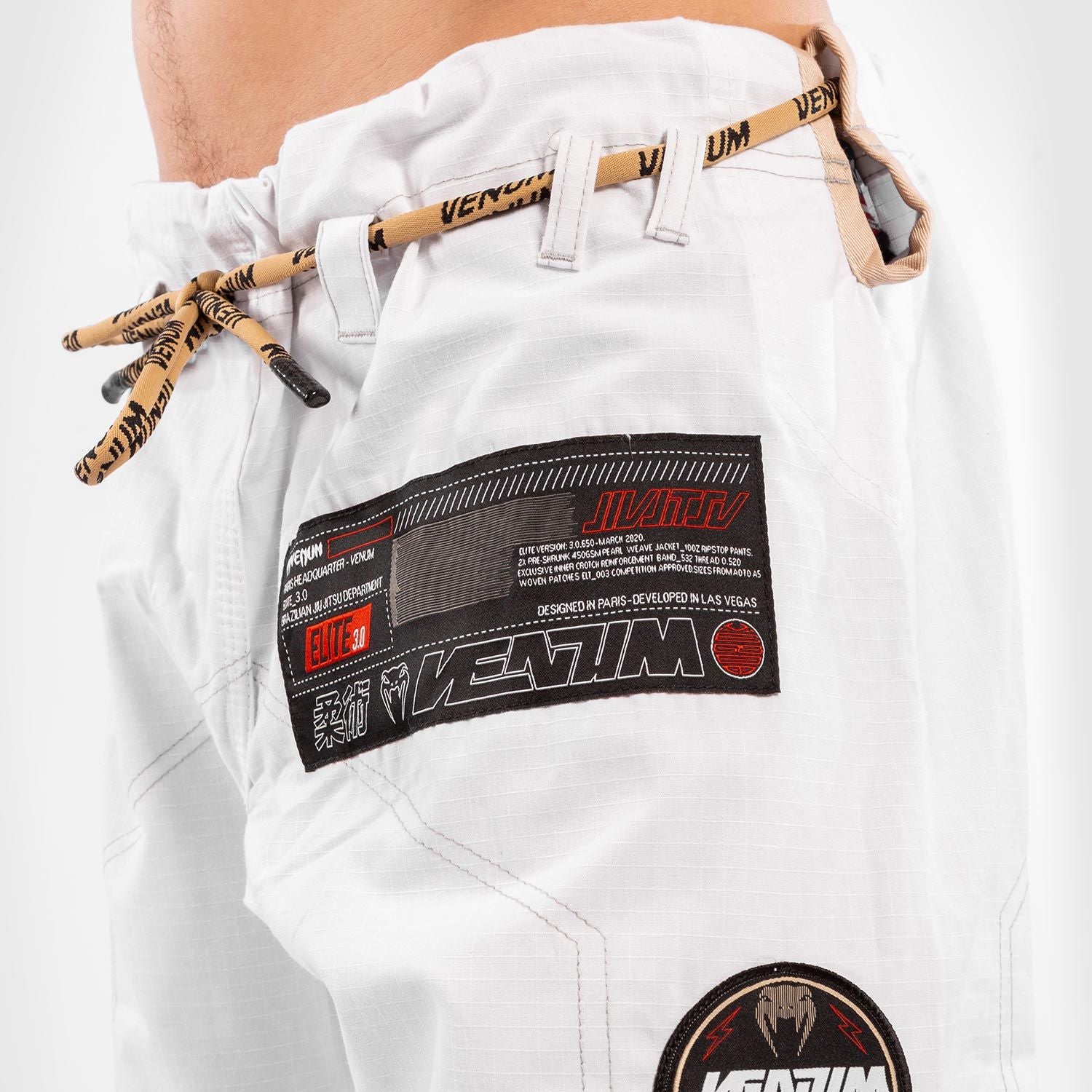 Venum Elite 3.0 White BJJ kimono