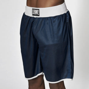 Leone 1947 AB215 Blue/Res obojestranske dres hlačke za boks 