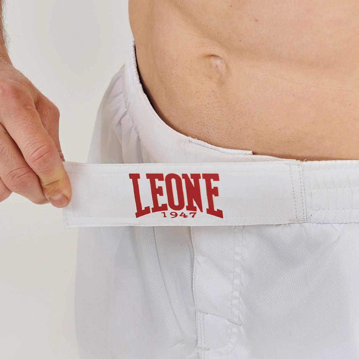 Leone 1947 AB952 Logo Wacs White hlačke za MMA