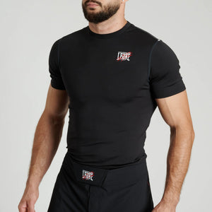 Leone 1947 AB917 Primal Instinct Black Rashguard kratki rokavi
