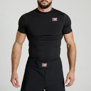 Leone 1947 AB917 Primal Instinct Black Rashguard kratki rokavi