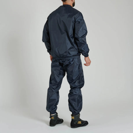 Leone 1947 AB295 Black/Blue Sauna Suit