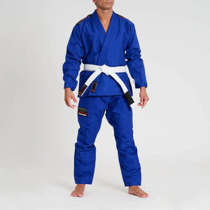 Leone 1947 AB403 Brazilian Jiu-jitsu Blue kimono