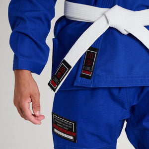 Leone 1947 AB403 Brazilian Jiu-jitsu Blue kimono