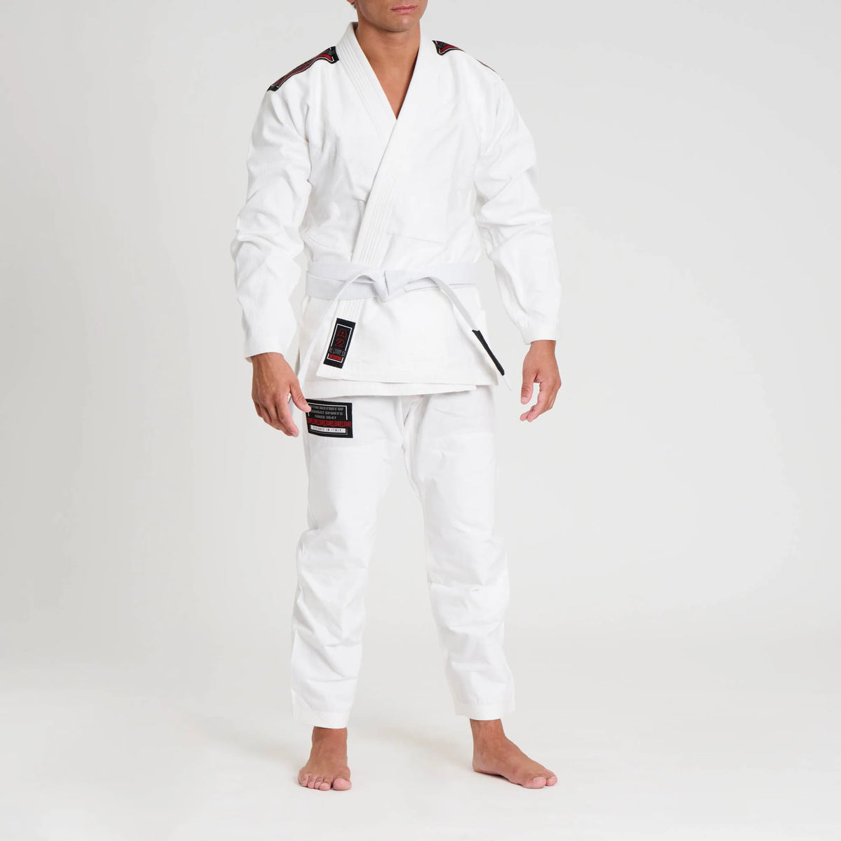Leone 1947 AB403 Brazilian Jiu-jitsu White kimono