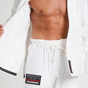 Leone 1947 AB403 Brazilian Jiu-jitsu White kimono