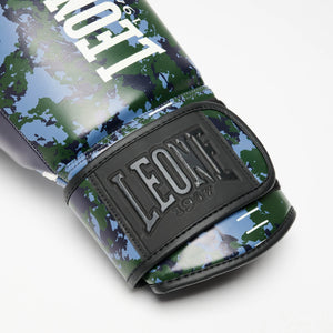 Leone 1947 GN335 Blue/Green Camo Gloves
