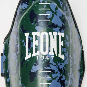 Leone 1947 PT118 Urban Fighter Blue/Green Camo Shinguards
