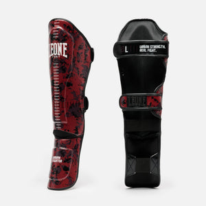 Leone 1947 PT118 Urban Fighter Black/Cocoa Camo Shinguards