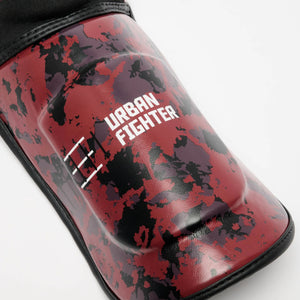 Leone 1947 PT118 Urban Fighter Black/Cocoa Camo Shinguards