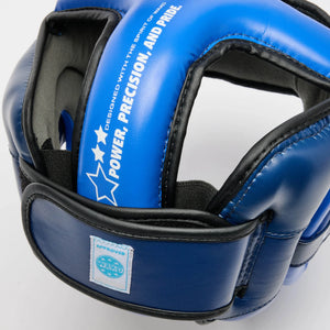 Leone 1947 CS446 WAKO Approved Blue Headguard