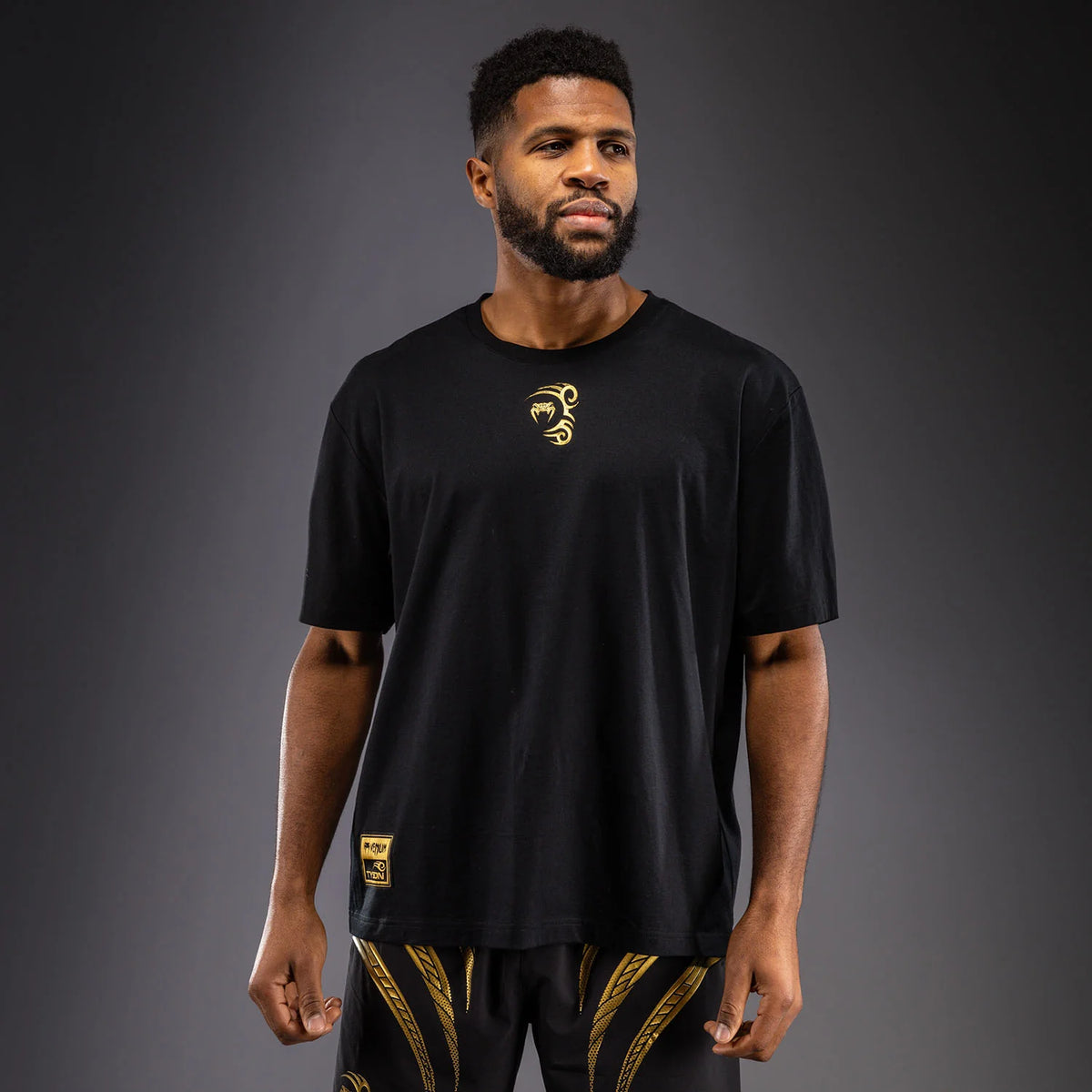 Venum x Mike Tiger T-Shirt - Black/Gold