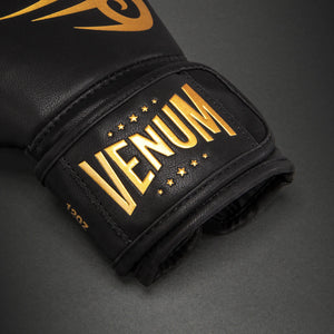 Venum Mike Tyson Replica Boxing Gloves - Black/Gold