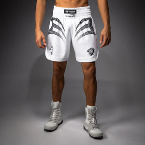 Venum x Mike Tyson Tiger Optical White/Deep Black Hlačke Za Boks