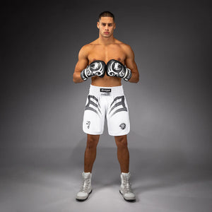 Venum x Mike Tyson Tiger Optical White/Deep Black Hlačke Za Boks