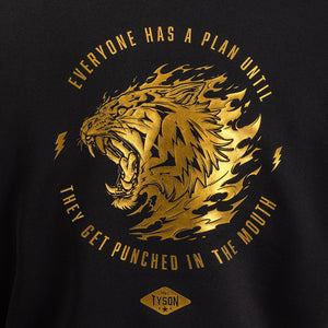 Venum x Mike Tyson Tiger Black/Gold Kapucar