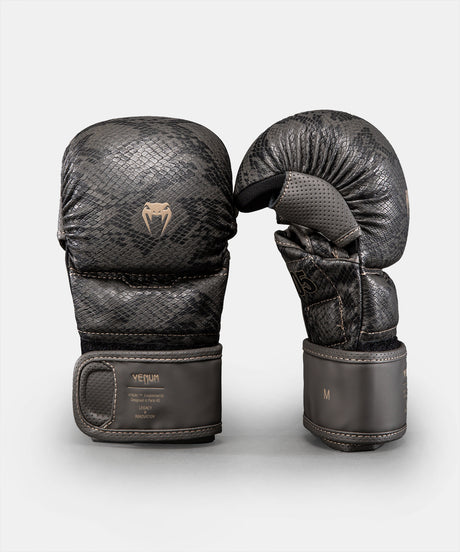 Venum Impact Evo Scales MMA Sparring Gloves - Dark Grey