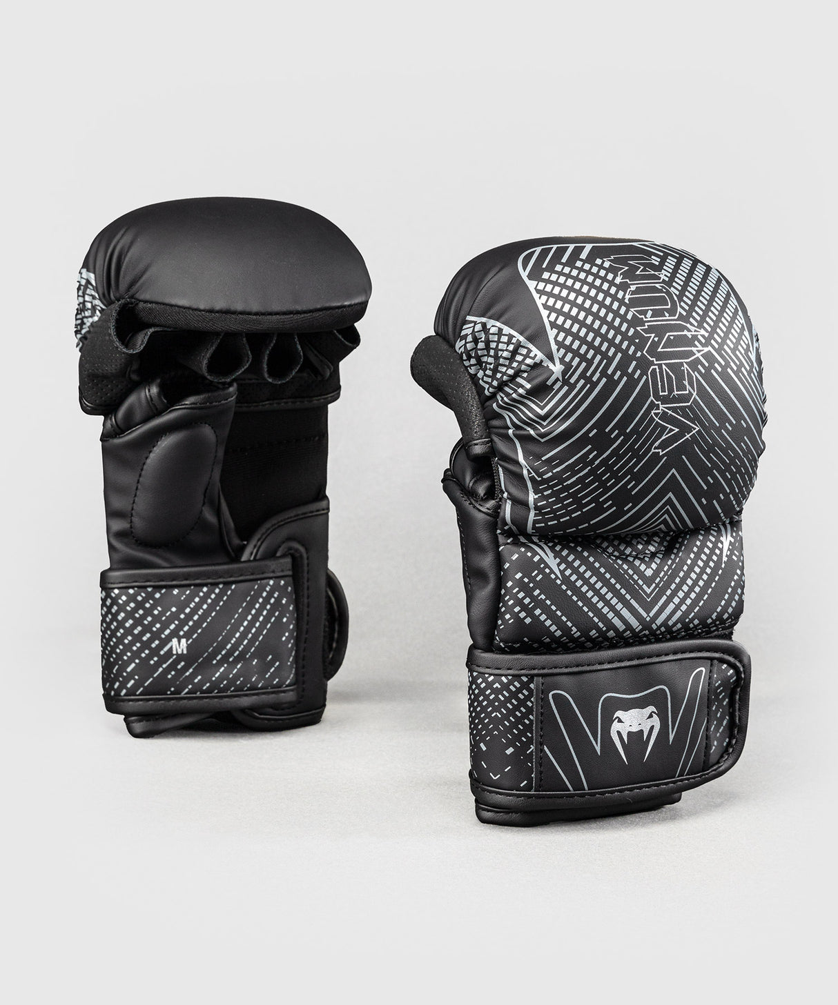 Venum Midnight Fury Black/Grey/Silver MMA sparing rokavice