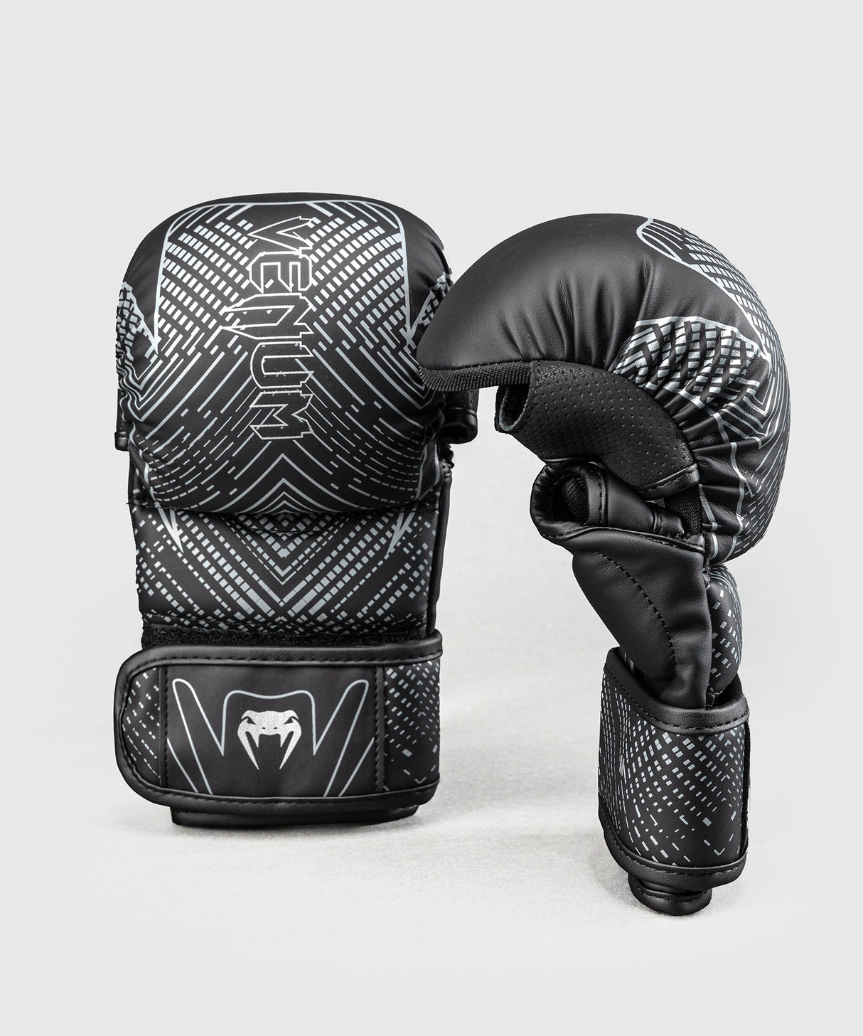 Venum Midnight Fury Black/Grey/Silver MMA sparing rokavice