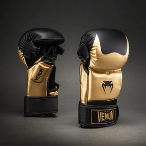 Venum Attack 2.0 Sparring Gloves - Gold/Black