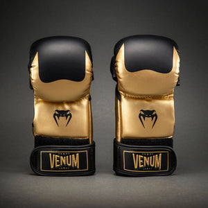 Venum Attack 2.0 Sparring Gloves - Gold/Black