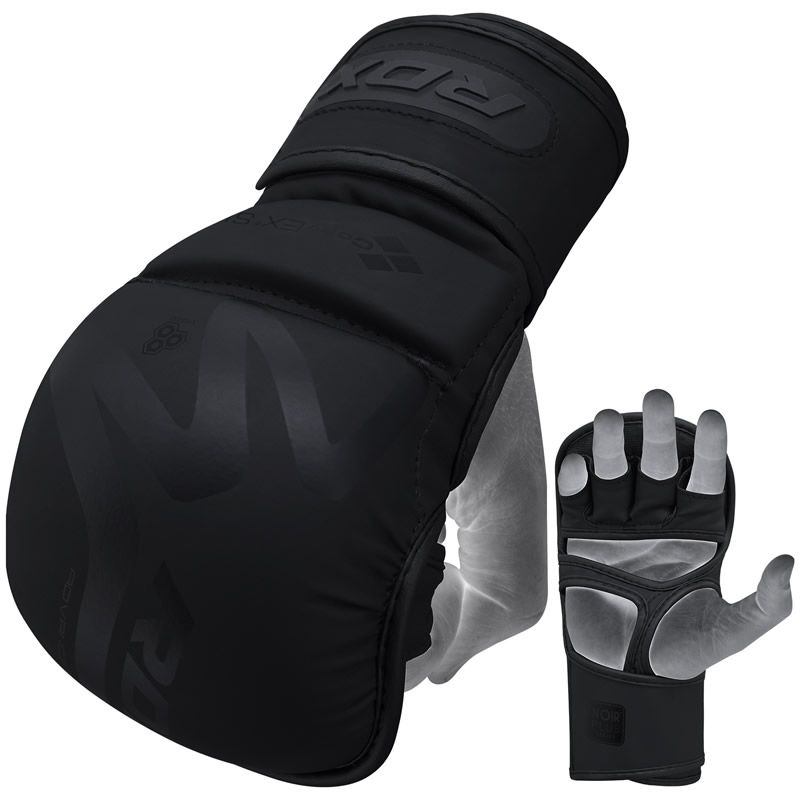 RDX T15 Matte/Black Mma sparing rokavice
