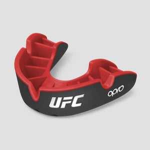 OPRO UFC  Silver Level Black/red ščitnik za zobe