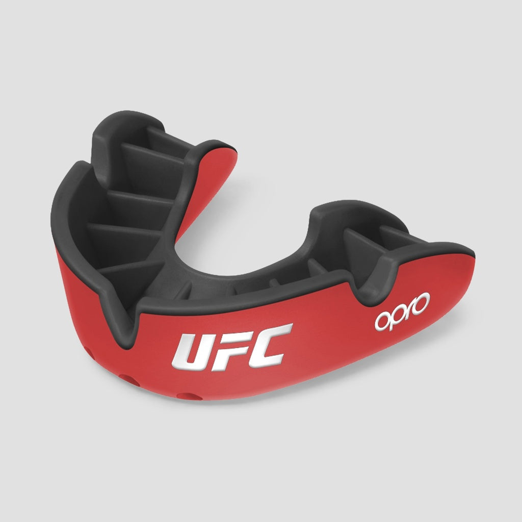 OPRO UFC Silver Level Red/black ščitnik za zobe