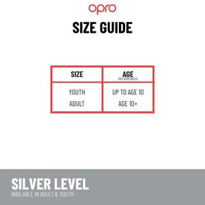 OPRO UFC Silver Level Red/black ščitnik za zobe