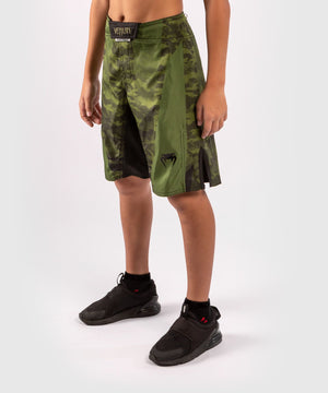 Otroške Venum Trooper Forest Camo/Black hlačke za MMA