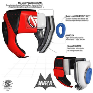 RDX F1 Open Face Red čelada